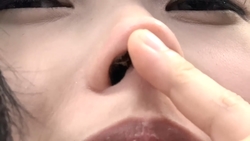 【Ladybird Exploration】 Close-up of nose-rich beauty nose!