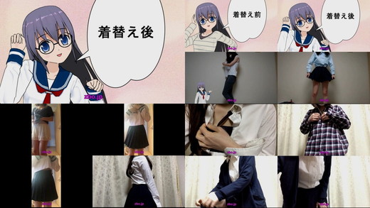 [Sample 1] sailor-uniform clothes &amp; arrival after transplanting