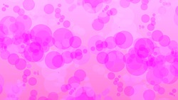 Background footages of the pink bubbles