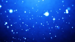 Blue sparkling background Beautiful particle background Video material (loop processed)