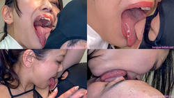 [舌头恋物吐出恋物癖] Oikawa, 日本孩子喜欢色情长舌头和唾液和嘴气味可以享受路线