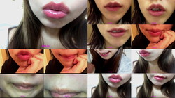 [1 视频] 超级 # 美女 # 亲吻 "# 嘴唇 #